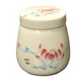 thumbnail image 1 of pitrice Tea In Chinese Style Pattern Small Storage Container Organization Lid Coddled Cups Ceramic Material for Kitchen Spice Style 1, 1 of 6