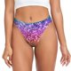 thumbnail image 1 of Balery Glitter Rainbow Tangas de Algodón para Mujer con Estampado – Ropa Interior Sexy, Transpirable, G-string-Small, 1 of 6