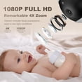 thumbnail image 2 of Monitor para bebés Kidsneed 5 con pantalla dividida y 2 cámaras HD 720P, 2 of 9