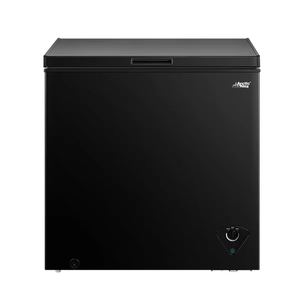 7 Cu ft Chest Freezer, Black