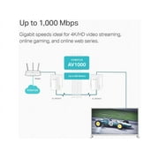 TP-Link TL-PA7017 KIT AV1000 Gigabit Powerline Ethernet Adapter TLPA7017KIT