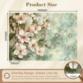 thumbnail image 3 of Peel and Stick Wallpaper Wall Murals Floral Flower Tree Modern Sage Green Decorative 100"H x 144"W Removable PVC Wall Paper Self-Adhesive Wall Paintings Art Decor for Bedroom Living Room, 3 of 7