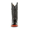 thumbnail image 3 of Ferrini Men's Genuine Alligator Belly Western Boot Broad Square Toe Black 9 D(M) US, 3 of 6