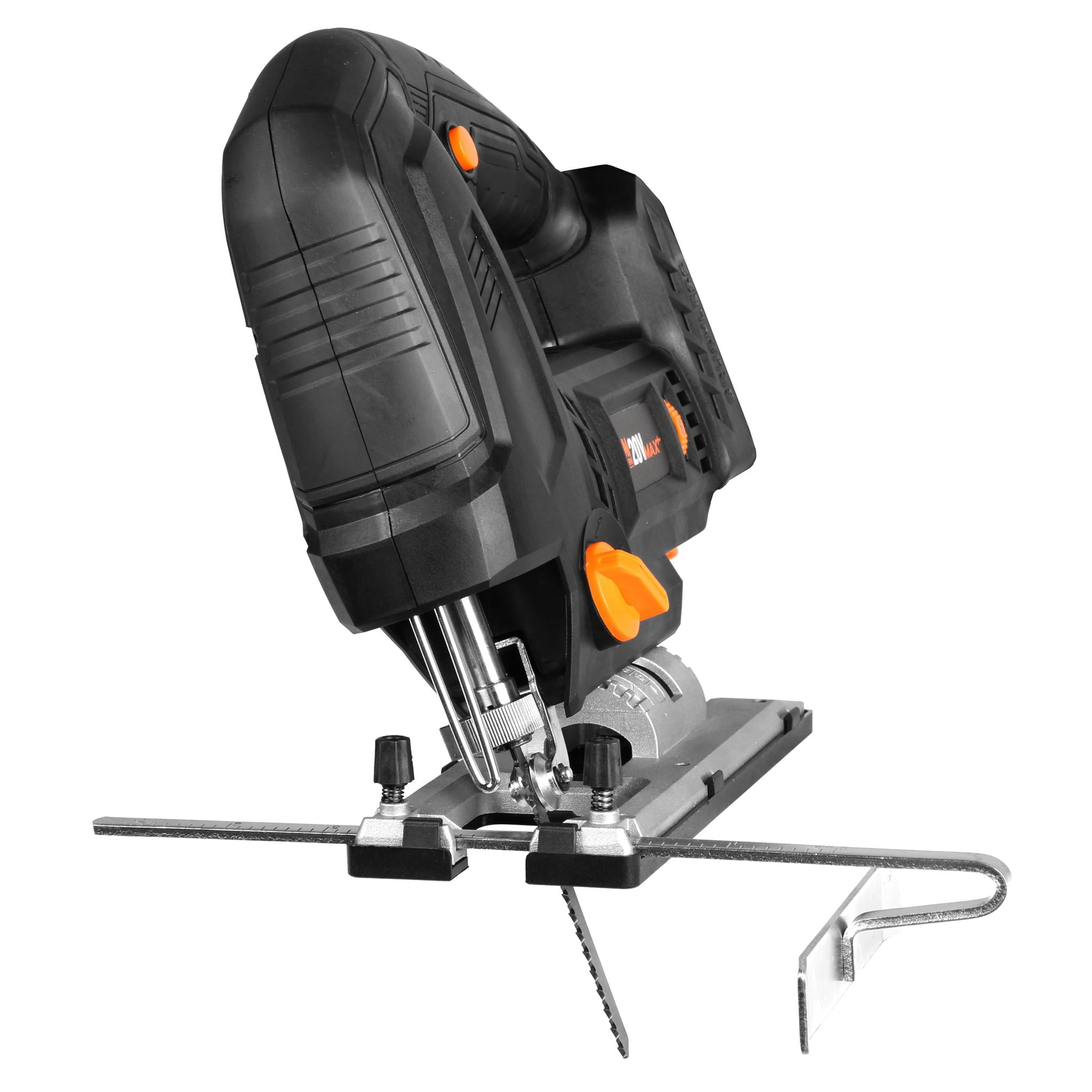 WEN 20V Max Cordless Brushless Auto-Speed Jigsaw (Tool Only – Battery Not Included)