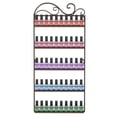 thumbnail image 1 of Organizador de esmaltes de uñas ERYTLLY, para montaje en pared, color marrón, 1 of 9