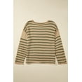 thumbnail image 4 of Redhotype Chic Drop Shoulder Sweater - Striped Coziness for Every Occasion!, 4 of 8
