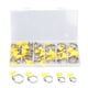 thumbnail image 1 of Abrazadera de rueda helicoidal, 44 piezas Abrazadera de manguera con llave Abrazadera de manguera con llave de primera línea, 1 of 9