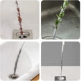 thumbnail image 5 of 45cm Flexible Sink Cleaning Brush Waterpipe Drain Dredge Tool Bath plug long hair cleaner Overflow Unblocker Cleaner Stick, 5 of 7