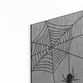 thumbnail image 2 of Luxe Metal Art 'Creepy Spider' by Susan Ball, Metal Wall Art, 16"x24", 2 of 9