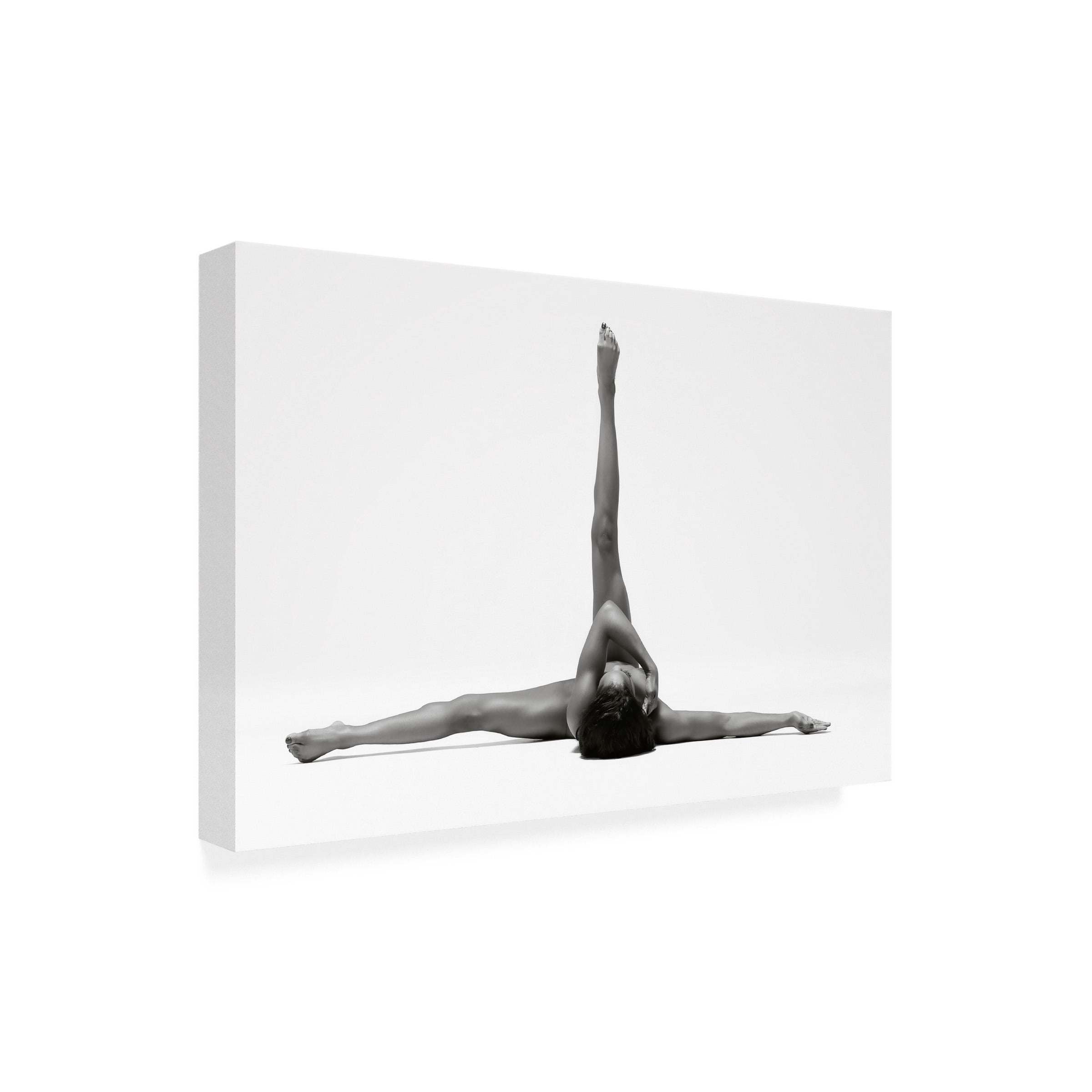 Trademark Fine Art Ross Oscar Body Star Canvas Wall Art - 30x47