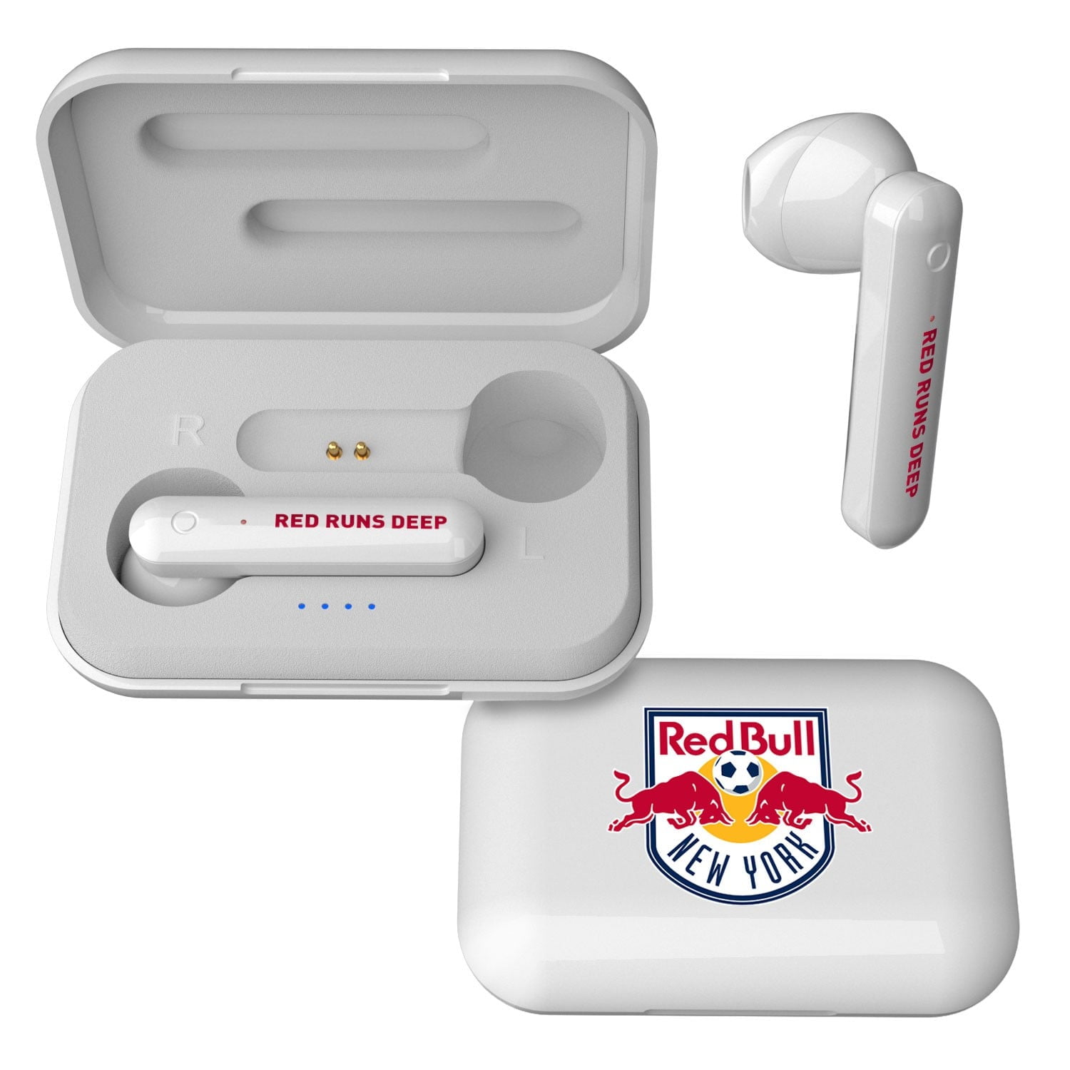 New York Red Bulls Insignia Wireless Earbuds
