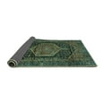 thumbnail image 2 of Ahgly Company Indoor Rectangle Persian Turquoise Blue Traditional Area Rugs, 3' x 5', 2 of 4