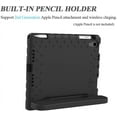thumbnail image 6 of Allytech Kids Case for New iPad Mini 6th Generation 8.3 Inch 2021, iPad Mini 6 Case for Kids, Shockproof Convertible Handle Stand Protective Kids Case for Apple iPad Mini 6 8.3" 2021, Black, 6 of 8