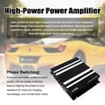 thumbnail image 2 of 2-Channel Car Audio Amplifier 3800W High-Power Amp. Two-Way Stereo Power Amplifier, 2 of 6
