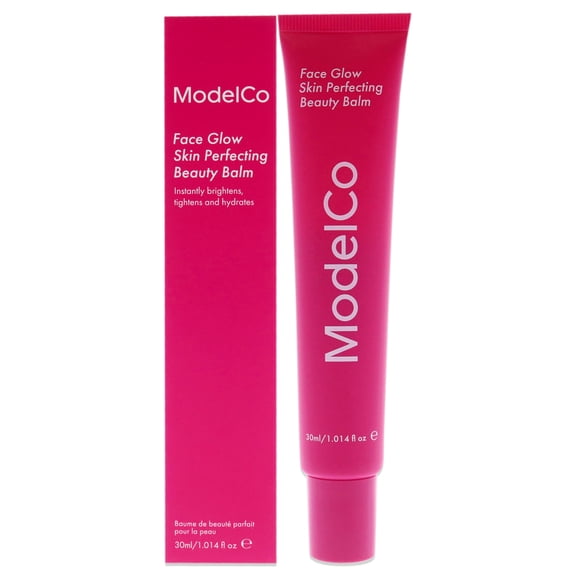 ModelCo Face Glow, Facial Moisturizer Beauty Balm, Primer Makeup, 1.01 oz