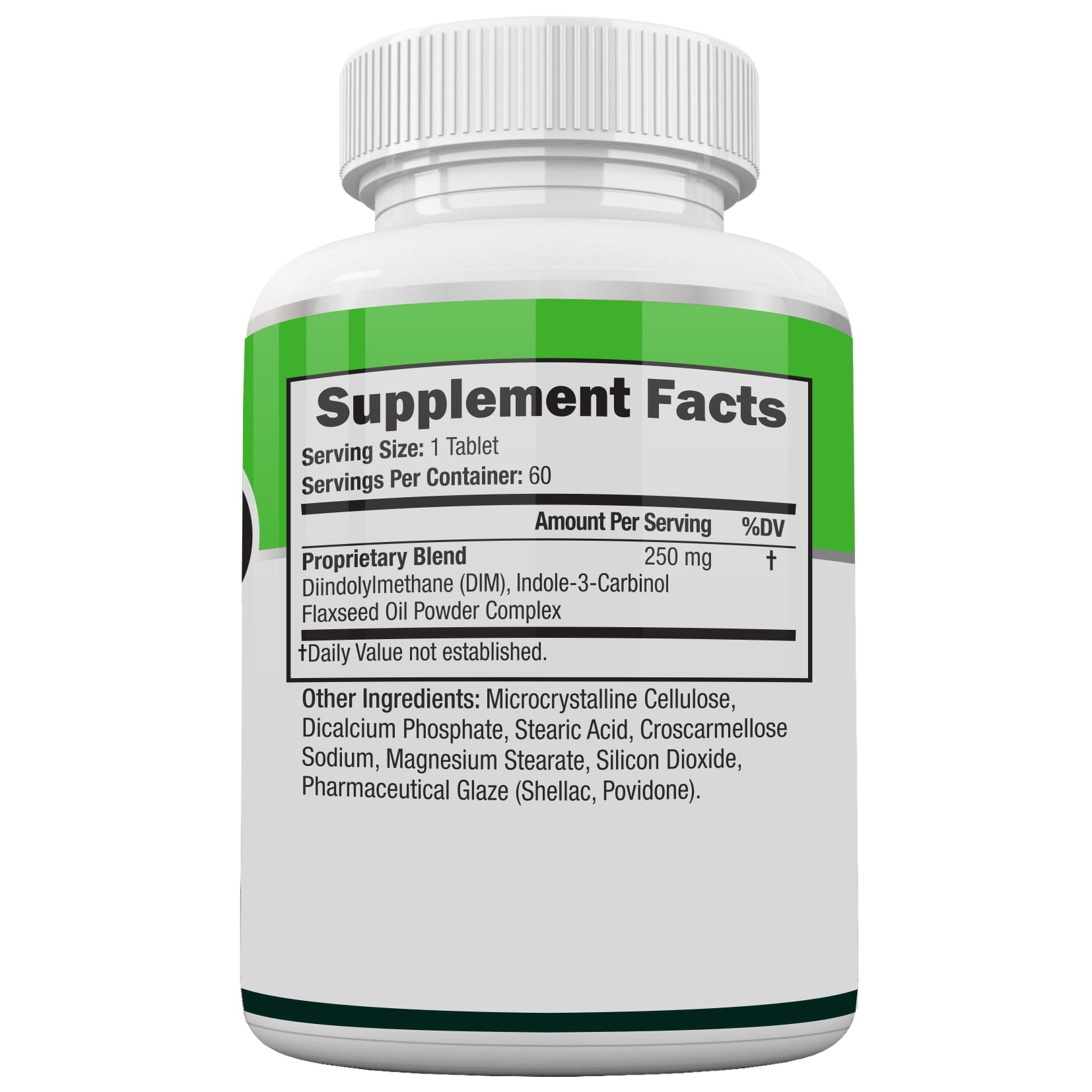 Estrohalt 2 Pack 120 Pills- Estrogen Blocker DIM Supplement (Diindolylmethane) and Indole-3-Carbinol for Women & Men | Natural Aromatase Inhibitor Vitamin to Help PCOS, Menopause, and PMS