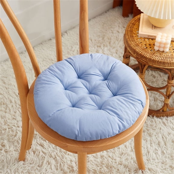 Clearance! Boovnll Round Outdoor Cushions, Soft Comfortable Thicken Seat Cushion, Washable Solid Color Light Portable for Indoor, Outdoor, School, Office Dining Chairs Seat Cushion