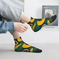 thumbnail image 2 of Pofeuu Banana And Avocado Print 30cm Socks, Adult Running Hiking Socks for Youth and Adult, 2 of 7
