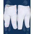 thumbnail image 5 of Exxact Sports Gladiator Men's Integrated Football Pants with Built-in Pads,&nbsp;Lightweight Ultra Flex&nbsp;Football Practice Pants (White, AL), 5 of 7
