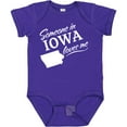 thumbnail image 3 of Inktastic Someone in Iowa Loves Me Boys or Girls Baby Bodysuit, 3 of 5