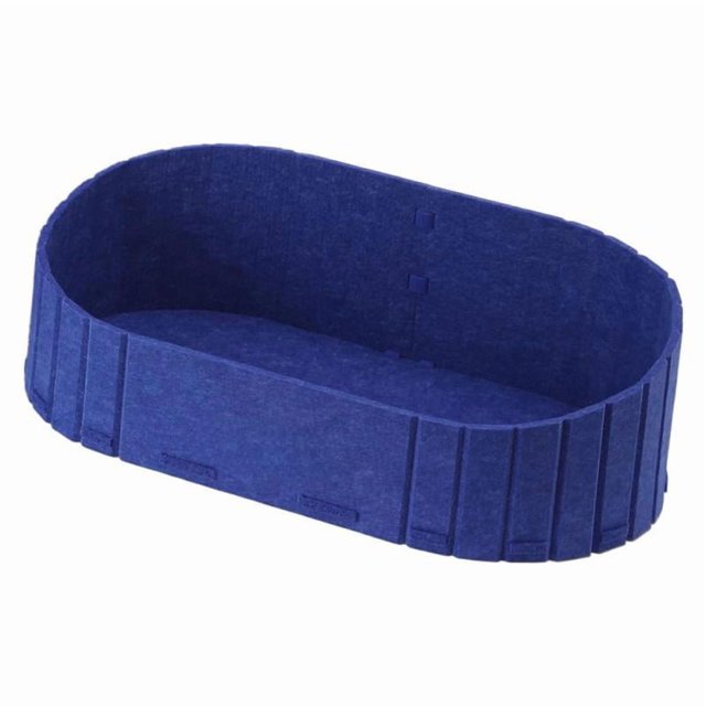 Rascador para gatos, cesta resistente a arañazos, cómodo protector de muebles para interiores, almohadilla transpirable para rascar, tablero rascador Azul
