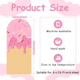 Pink Ice Cream Backdrop Cover For Birthday Party Dessert Table Decor ...