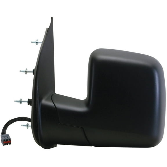 61116F - Fit System Driver Side Mirror for 03-06 Ford Econoline Van, dual lens, w/o puddle lamp, black, foldaway, Power