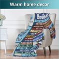 thumbnail image 4 of LHSHID Father's Day Graduation Blanket Gift for Brother 60x80in, 4 of 7