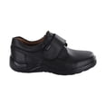 thumbnail image 2 of Zapato Escolar Audaz para niño en piel negro Tadeo con tira de contacto, 2 of 4