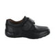 thumbnail image 2 of Zapato Escolar Audaz para niño en piel negro Tadeo con tira de contacto, 2 of 4