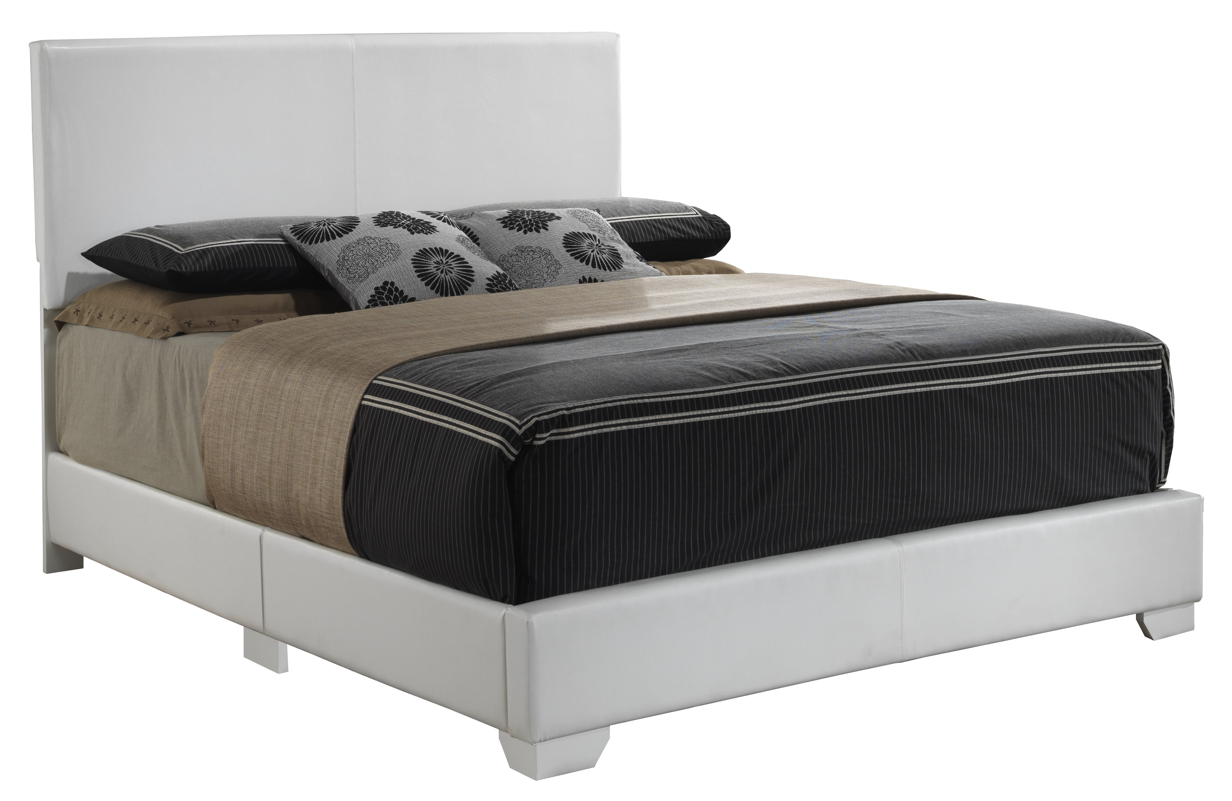 Glory Furniture Aaron Full Bed in White Color