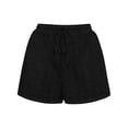 thumbnail image 6 of GUACER Womens Shorts Trendy Boho Drawstring Elastic Waisted Lace Eyelet Vacation Shorts, 6 of 6