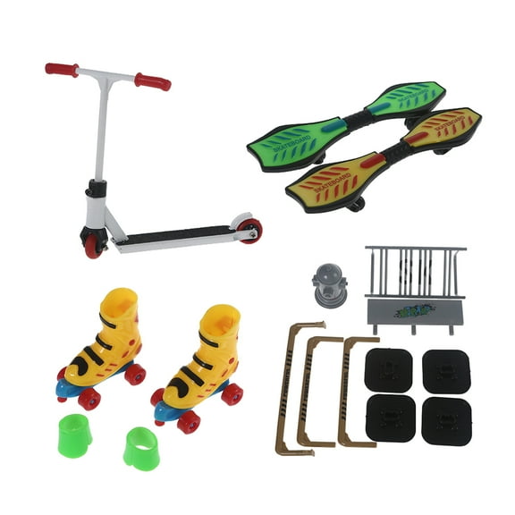 Zeiwohndc Children's Simulated Fingerboard/Bike Portable Educational Toys