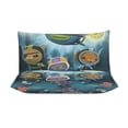thumbnail image 3 of The Octonauts 3 Pieces Bedding Set 3D Printed Lightweight Bed Quilt Set Comforter Cover Set for Girls Kids Teens, 1 Quilt Cover 2 Pillowcases 79"x90", 3 of 8