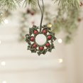 thumbnail image 1 of Adornos navideños, adornos navideños, adornos para árboles de Navidad, colgantes de copos de nieve navideños tejidos a mano, regalo de Navidad, joyería tejida, decoración para el hogar, dije de copo d, 1 of 6