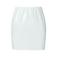 thumbnail image 1 of Mini Jupe en Cuir PU Taille Haute Robe Courte Moulante pour Femmes, 1 of 5