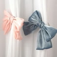 thumbnail image 3 of 2Pieces Sheer Bows Tieback Clips Window Drapery Control Homes Essential, 3 of 20