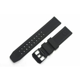 Luminox 3050 3080 3150 Strap Replacement Watch Band Black Silicone 23mm Walmart
