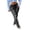 Black, variant on Women's High Waisted Flare Jeans Ripped Distressed Denim Pants with Hem Stretchy Tight Fit Bell Bottoms for Women