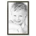 thumbnail image 2 of ArtToFrames 23" x 37" Black Panel With Silver Lip Picture Frame, 23x37 inch Multi Wood Poster Frame (WOM-5093), 2 of 7