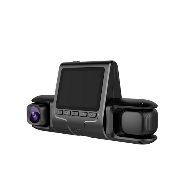 Dash Camera for Cars Smart Dash Camera 1080P Hd Dash Camera for Car 2 Channel Front Inside Wide Angle Excellent Loop Recording Emergency Front and Rear Dash Camera