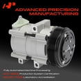 thumbnail image 3 of A-Premium AC Compressor with Clutch Compatible with Ford F-150 F-350 F-150 Heritage F-350 F-450 F-550 Super Duty F53 Lobo Fits select: 2002-2003 FORD F150, 2002-2007 FORD F250 SUPER DUTY, 3 of 10