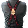 thumbnail image 4 of MELOTOUGH Work Suspenders Mens Heavy Duty X-Back Clip Suspenders Adjustable Elastic 2" Shoulder Strap, 4 of 6