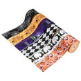 thumbnail image 4 of Halloween Ribbon DIY Wired Edge Ribbon,5 Yards 2.5In Halloween Decorative Wrapping Ribbon Spider Web Witch Legs Pumpkin Ribbons for Home Halloween Wreath DIY Craft Floral Bow, 4 of 6