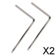 thumbnail image 1 of 2 Llaves De Varilla De Guitarra Con Extremo De Bola Para Guitarra Acústica, 5mm, Plateadas 2 piezas, 1 of 8