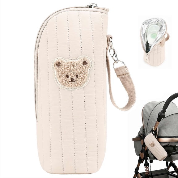 Bottle Cooler Tote Bags with Foil Lining, Baby Bottle Thermal Bag, Portable Breastmilk Bottles Storage Bags, For Breast Milk Storage Preservation Transport Daycare Travel Portable Thermal