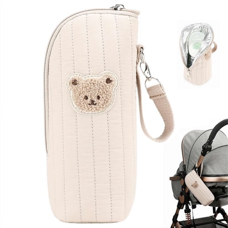 Bottle Cooler Tote Bags with Foil Lining, Baby Bottle Thermal Bag, Portable Breastmilk Bottles Storage Bags, For Breast Milk Storage Preservation Transport Daycare Travel Portable Thermal