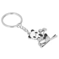 thumbnail image 3 of Metal Keychains, Cute Shaped Fashionable Skiing Style Key Rings for Competition Souvenirs Gifts, 3 of 7