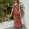 thumbnail image 6 of Mola De Panama Turtle Sleeveless Dress Dresses Women Summer Evening Dresses Ladies Bohemia Long Dresses, 6 of 9