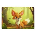 thumbnail image 2 of Jungle Fox Cartoon Pattern Carpet Style Living Room Bedroom Rug Modern 3d Entry Door Mats Household, 2 of 8